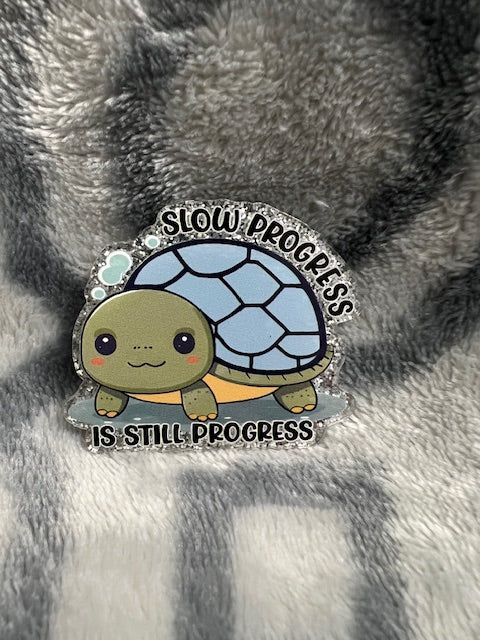 Turtle Slow Progress Badge Reel