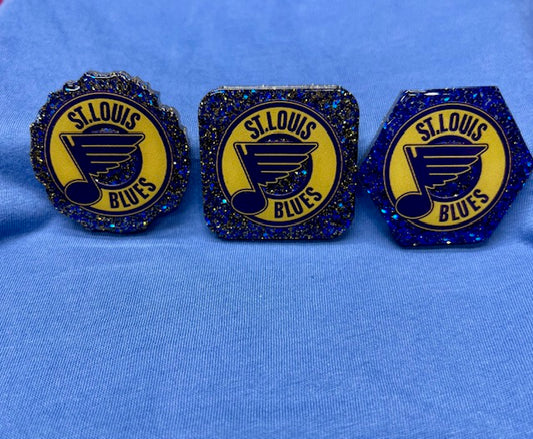 STL Blues Gold Badge Reel - 4 shape options!