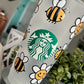 Bees and Daisies 24oz Starbucks Cup