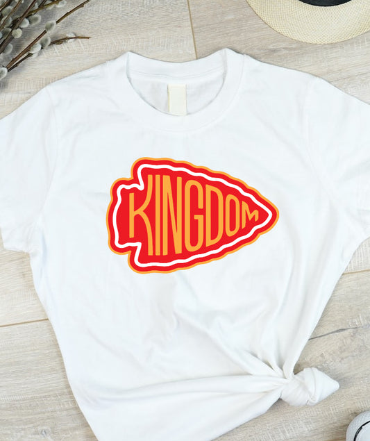 KC Chiefs Kingdom Arrowhead  T-Shirt