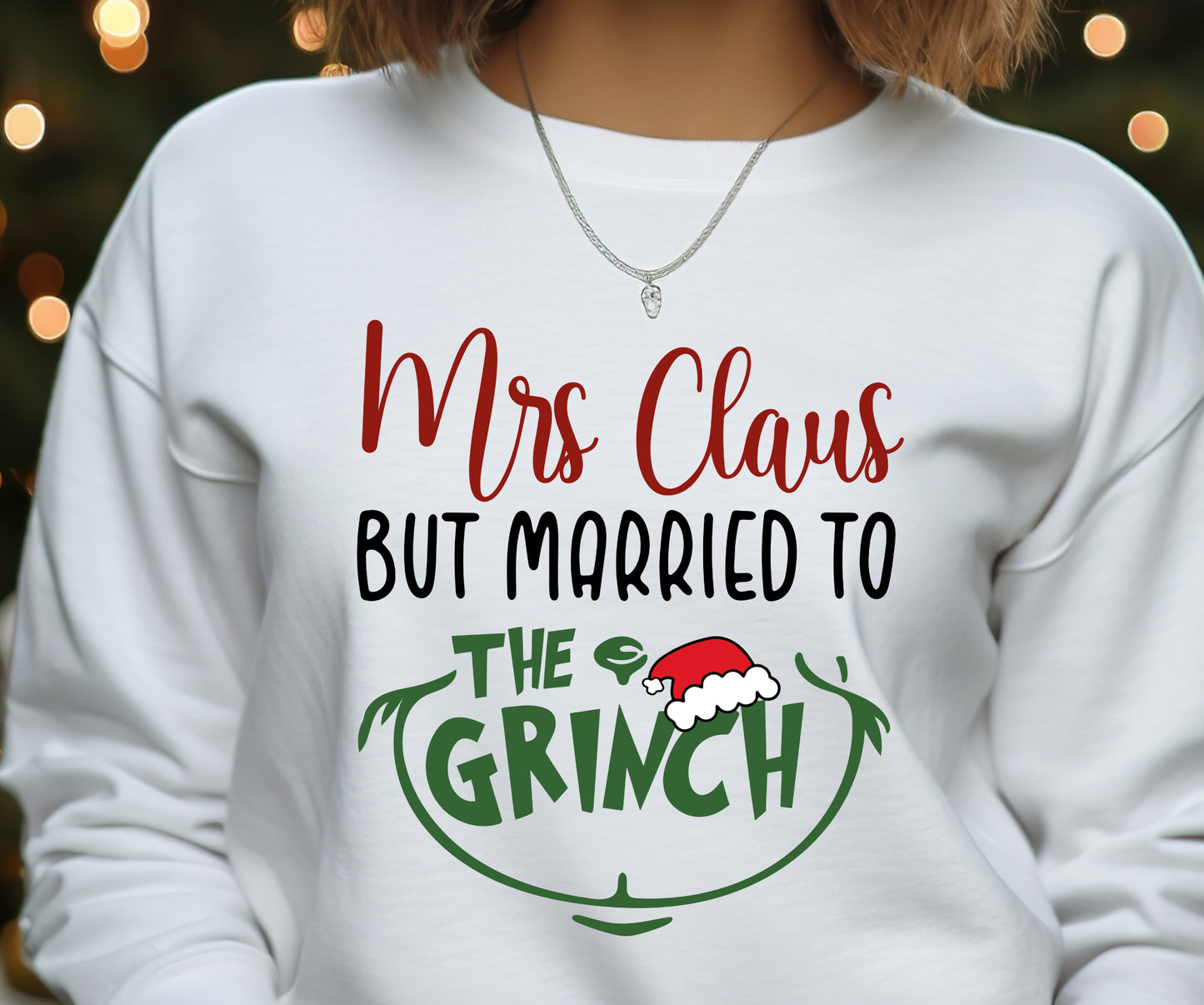 Mrs. Claus But Married To The Grinch