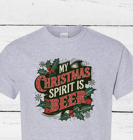 My Christmas Spirit Is Beer