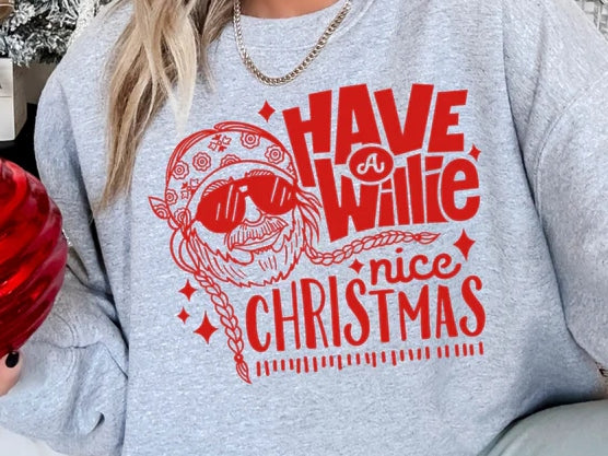 Have A W i l l i e Nice Christmas T-Shirt