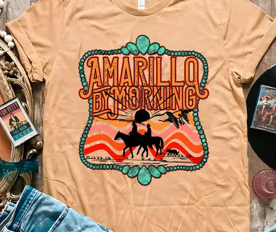 Amarillo By Morning T-shirt