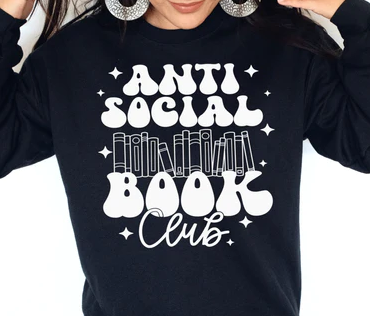 Anti-Social Book Club T-shirt