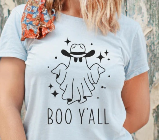 Boo Y'all Ghost T-shirt