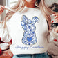 Happy Easter bunny DTF transfer