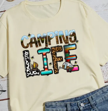 Camping Life T-shirt