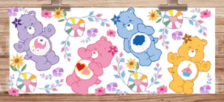 Care Bears UV/DTF Wrap