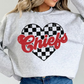 Chiefs Checkered Heart T-Shirt