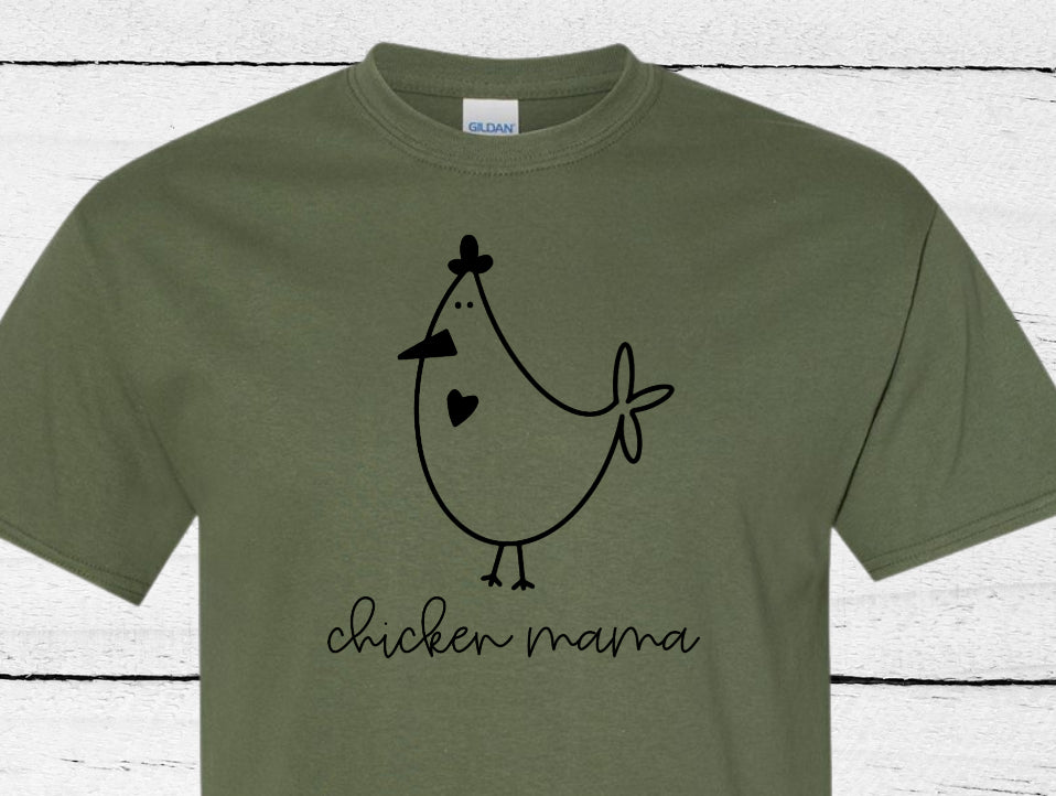 Chicken mama  T-shirt