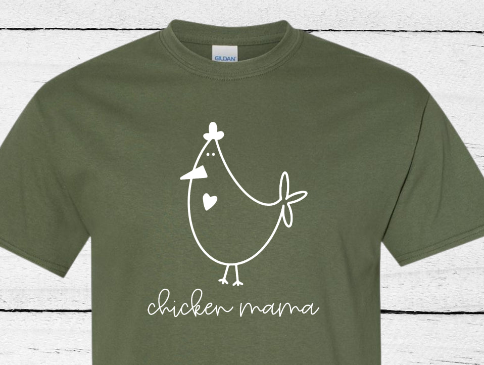 Chicken mama  T-shirt