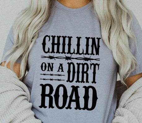 Chillin On A Dirt Road Screen Print