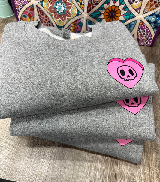 Halloween Convo Hearts Crewneck