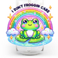 I Don't Froggin Care -UV/DTF Decal