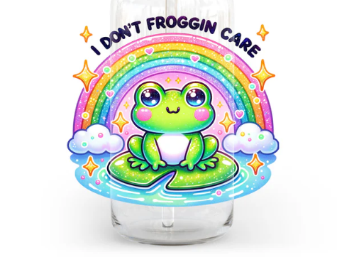 I Don't Froggin Care -UV/DTF Decal