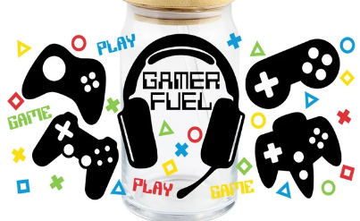 Gamer Fuel UV/DTF Wrap