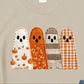 Faux Patchwork Ghosts