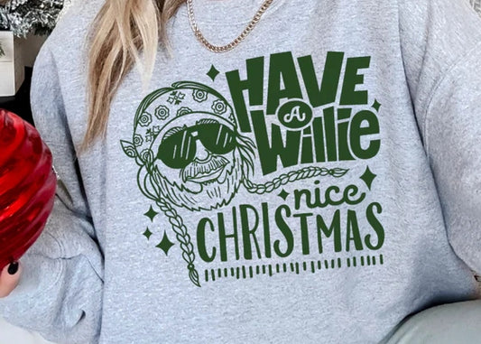 Have A W i l l i e Nice Christmas T-Shirt