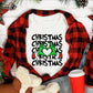 Faux Glitter G Man Christmas