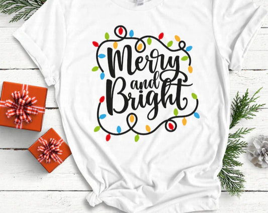 Merry and Bright lights  T-Shirt