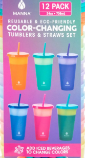 Gnomes UV DTF 24oz Color Changing Cup