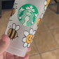 Bees and Daisies 24oz Starbucks Cup