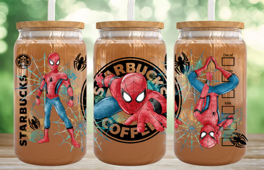 Starbucks Spider Man UV/DTF Wrap