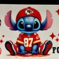 KC Chiefs Blue Alien UV/DTF wrap