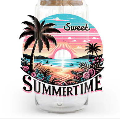 Sweet Summertime 20/40oz - UV/DTF Decal