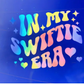 In My Swiftie Era Holographic Car Decal