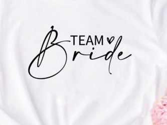 Team Bride T-shirt